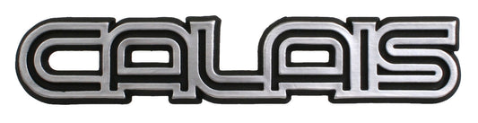 Holden Commodore -CALAIS- Badge  VL Centre Garnish (with mounting pins) emblem - B1116P