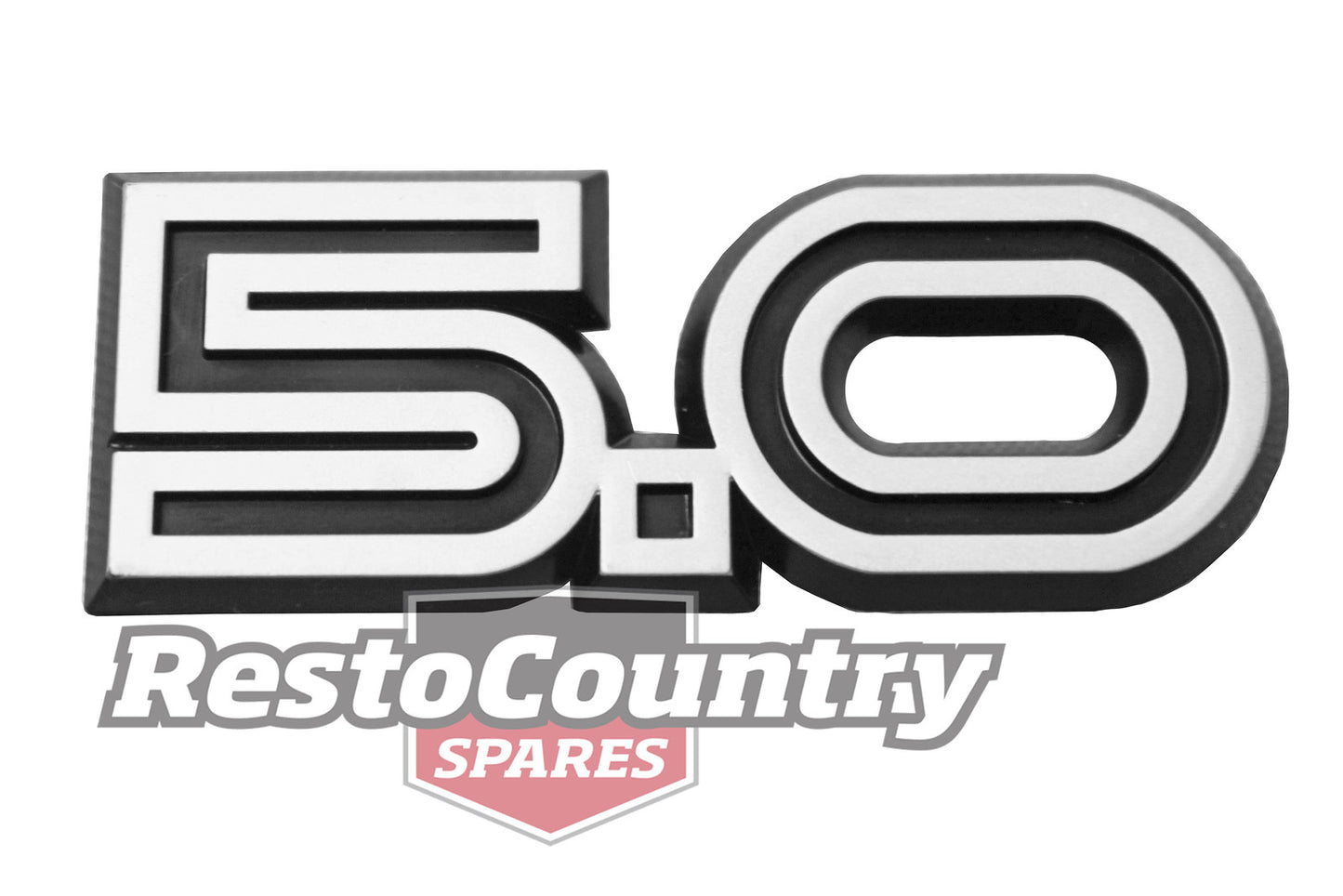 Holden Commodore V8 '5.0' Boot Badge VK VL 5 Litre 308 decal emblem - B1120