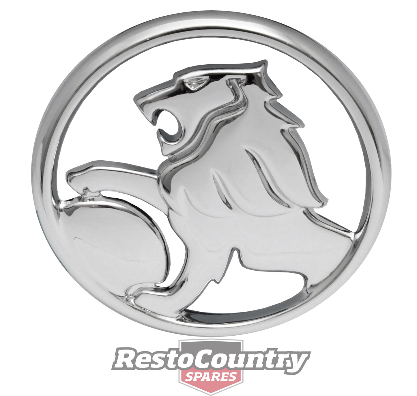 Holden Commodore -LION-  Bonnet Badge VS CHROME plate emblem hood - B1142
