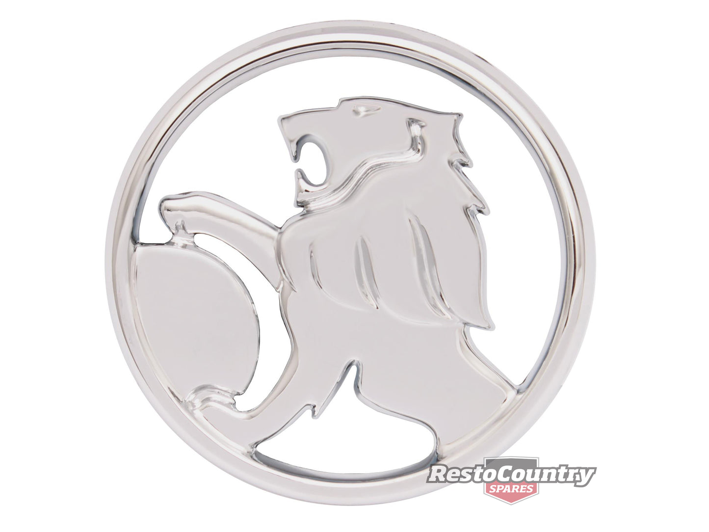 Holden Commodore Lion Bootlid Badge Chrome Finish VS Sedan - B1143
