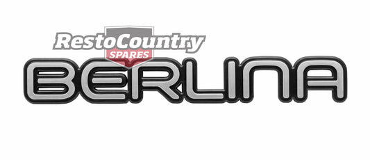 Holden Commodore BERLINA Badge x1 Front Guard VN fender emblem - B1164