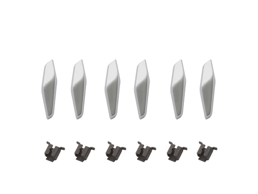 Holden Fender Ornament Badge Set EK 3x Left + 3 x Right Chrome guard emblem - B1282