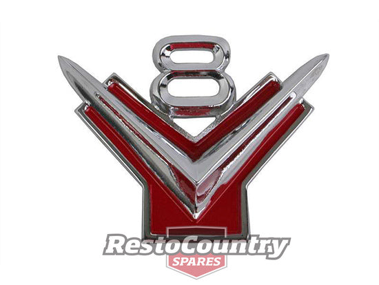 Suit Ford 'V8' Guard / Fender Badge XR Falcon Fairmont +Customline panel 289 - B2003