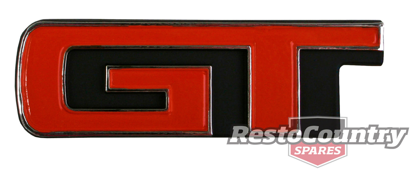 Ford 'GT' Boot Badge / Emblem XA GT Die Cast Metal trunk gt - B2020