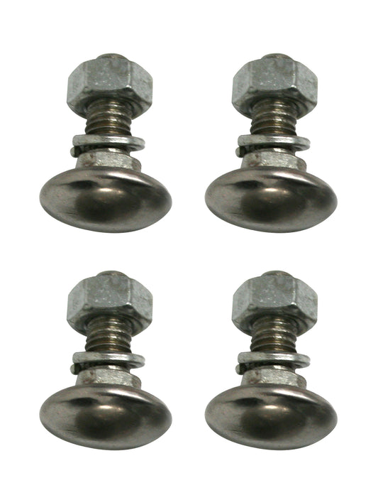 Holden Bumper Bar Bolt Kit x4 48-215 FX FJ Front or Rear dome nut washer - BB1003