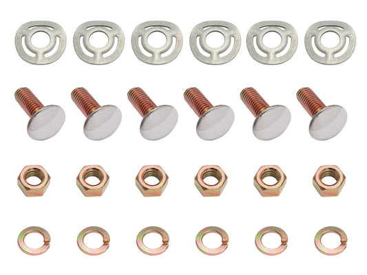 Ford Bumper Bar Bolt Kit XA XB XC ZF ZG ZH REAR + WAVE washers nut - BB2004