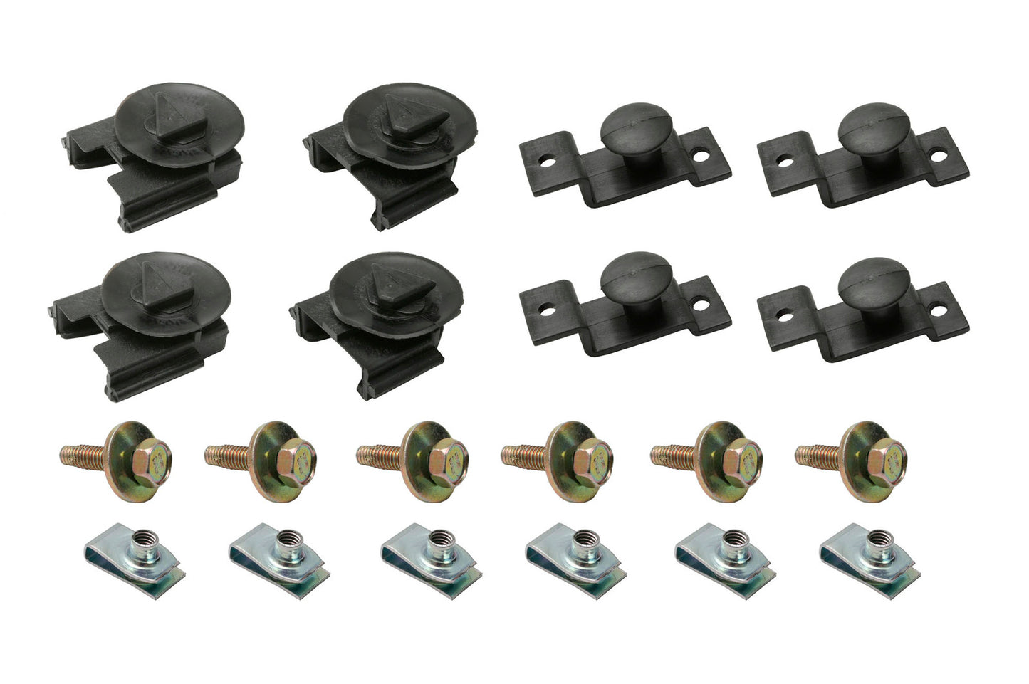 Ford Falcon XF XG Bumper Bar Bolt +Clips +Speed Nuts kit Front or Rear - BB2005