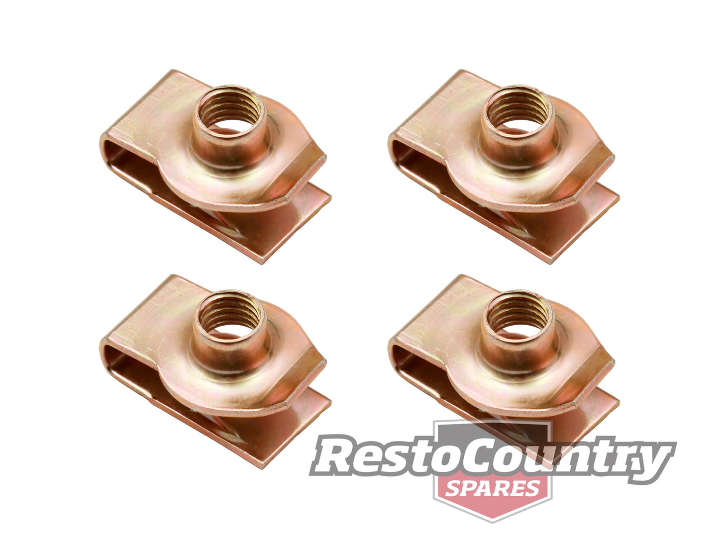 Ford Rear Bumper Bar Speed Nuts x4 XD XE XF XG Falcon ZJ ZK FC FD LTD - BB2006