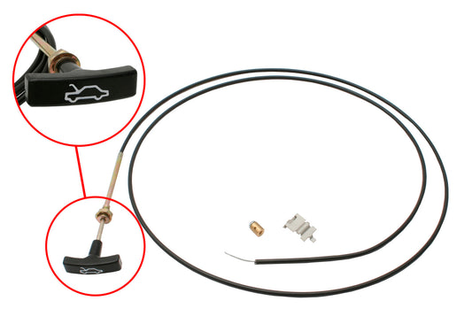 Holden Torana Bonnet Release Cable LX with T Handle hood - BC1006