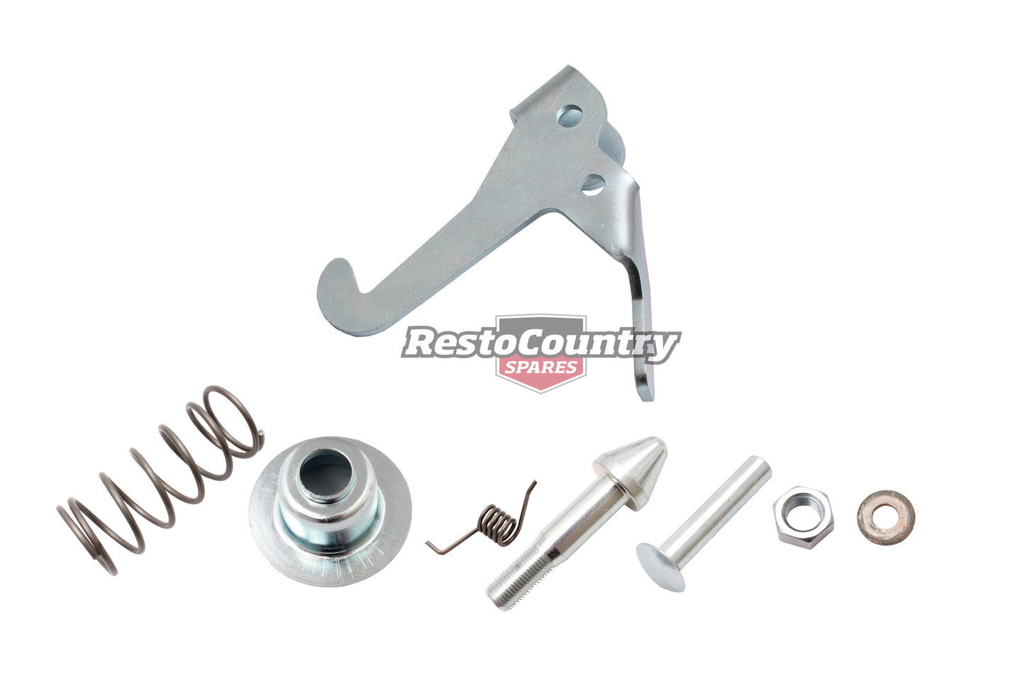 Holden Bonnet Lock Plunger +Spring + Safety Catch kit HK HT HG latch catch Hood - BCK1006
