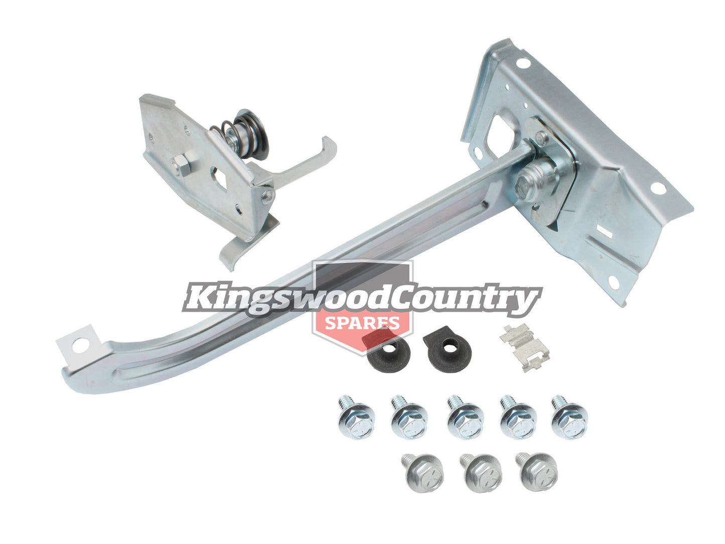 Holden Bonnet Lock + Lower Support + Bolts HQ HJ HX HZ cable catch latch - BCK1007