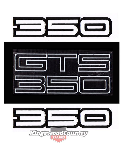 Holden HG - 350 GTS - MONARO Body Decal Guard / Fender Boot Kit sticker - BD1001