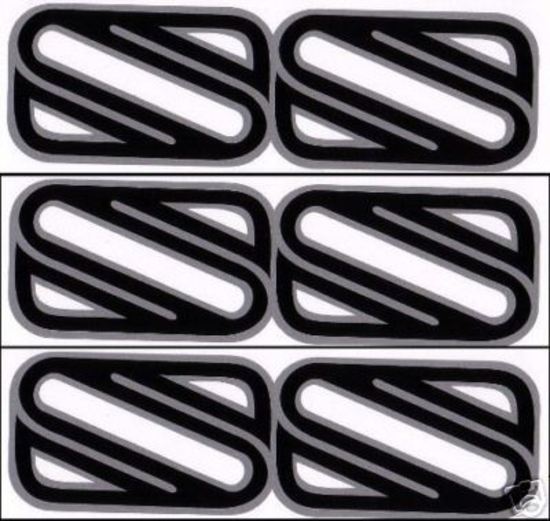 Holden Commodore VH SS Body Decal Kit x3 Guard / Fender + Boot sticker - BD1008