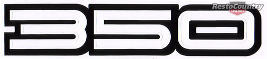 Holden HQ 350 GTS Decal x1 Guard / Fender or Rear Quarter Body qtr 1/4 sticker - BD1045