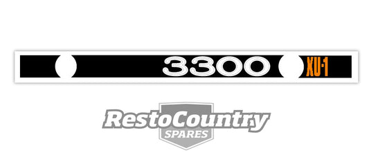 "Holden Torana "3300 XU1" Rocker Cover Decal LJ XU1 engine tappet sticker - BD1047"