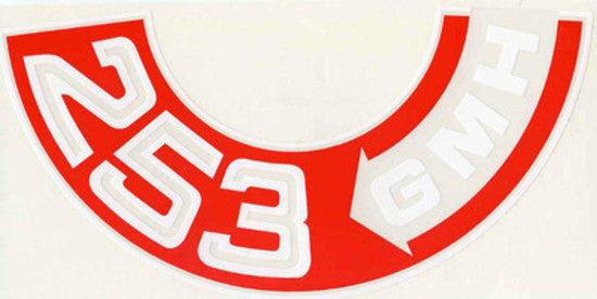 Holden - GMH - Air Cleaner Decal HT HG HQ 253 4.2 sticker  engine - BD1049