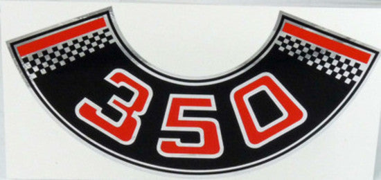 Holden HT HG HQ 350 Air Cleaner Decal GTS Statesman Monaro - Screen Printed - BD1064