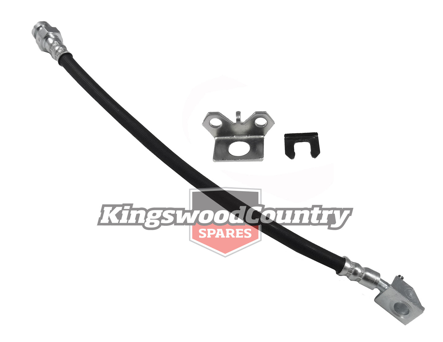 Holden Front Disc Brake Flex Hose WB rotor pads rubber line hydraulic - H1262