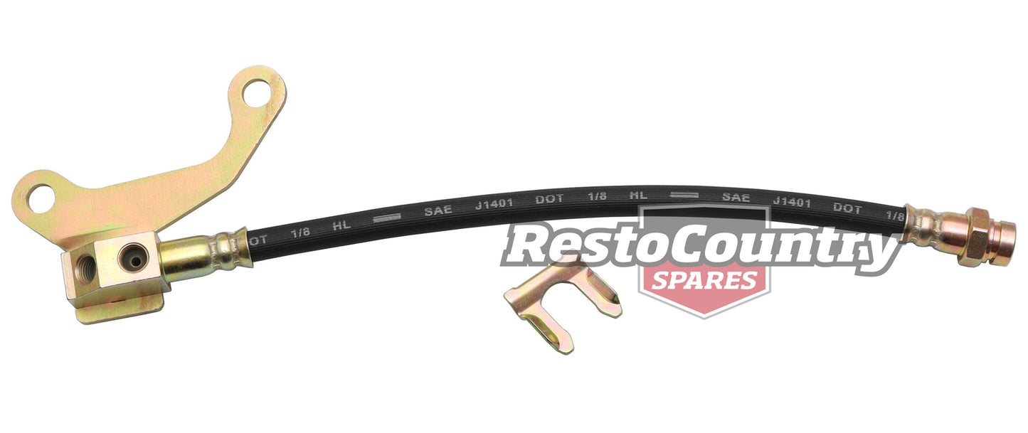 "Ford Rear Disc Brake Hose to 9" XB XC ZF ZH rubber line hydraulic flex calliper - BH1044"