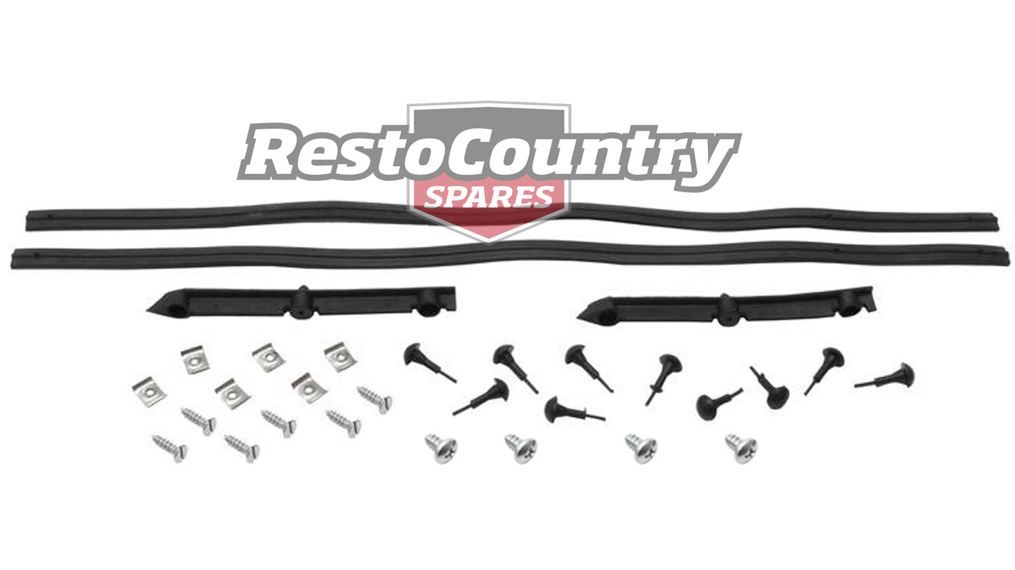 Holden Bonnet Lacing + Bumper Stop + Side Seal Kit FJ rubber firewall - BK1002A