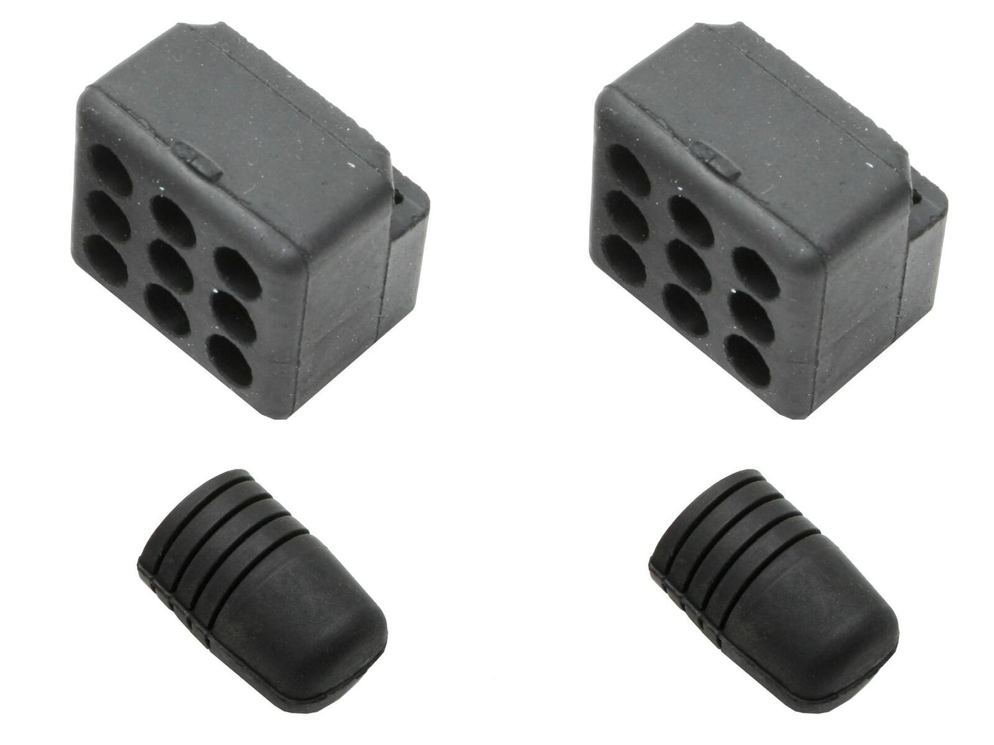 Holden Commodore Boot Lid Hinge Bump Stop Kit VN VP rubber trunk seal - BK1016