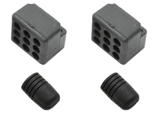 Holden Commodore Boot Lid Hinge Bump Stop Kit VN VP rubber trunk seal - BK1016