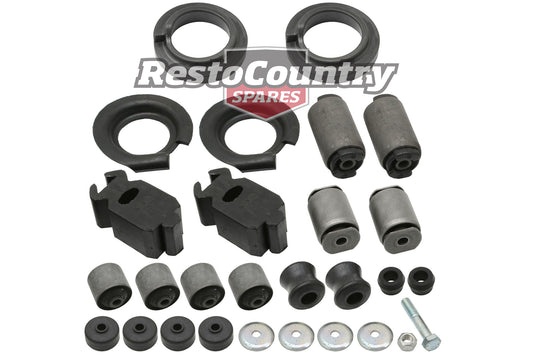 Holden Commodore REAR Suspension Rubber Bush Kit VB VC VH VK VL NON IRS - BKR1020