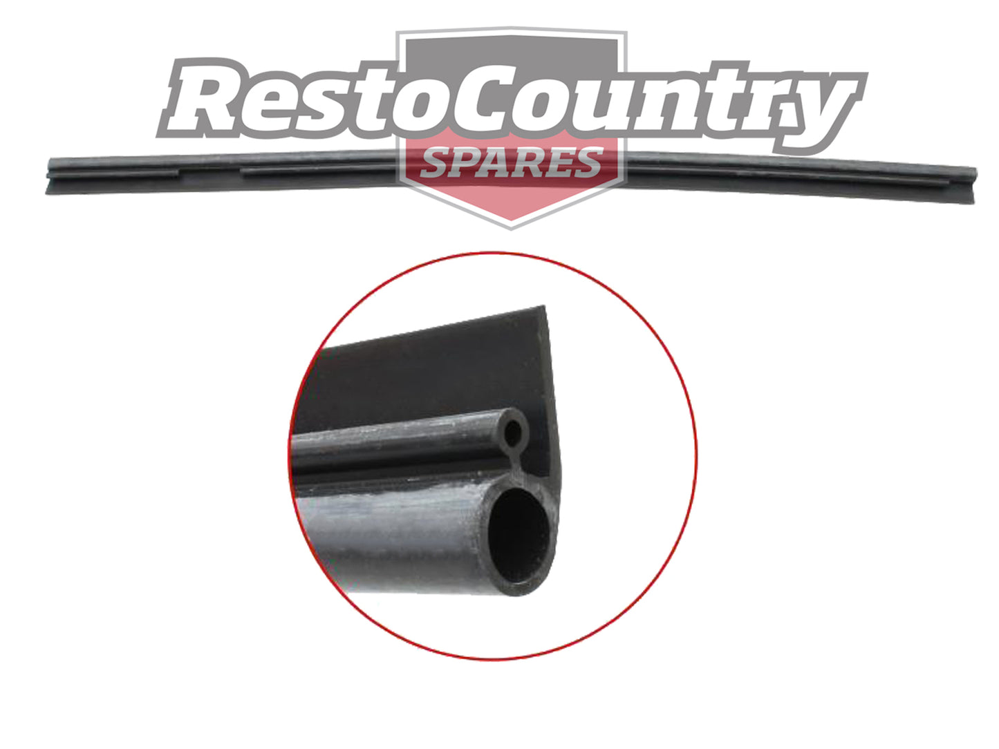 Suit Ford Bonnet Firewall Lacing + Clips XA XB ZF ZG strip rubber wind - BL206