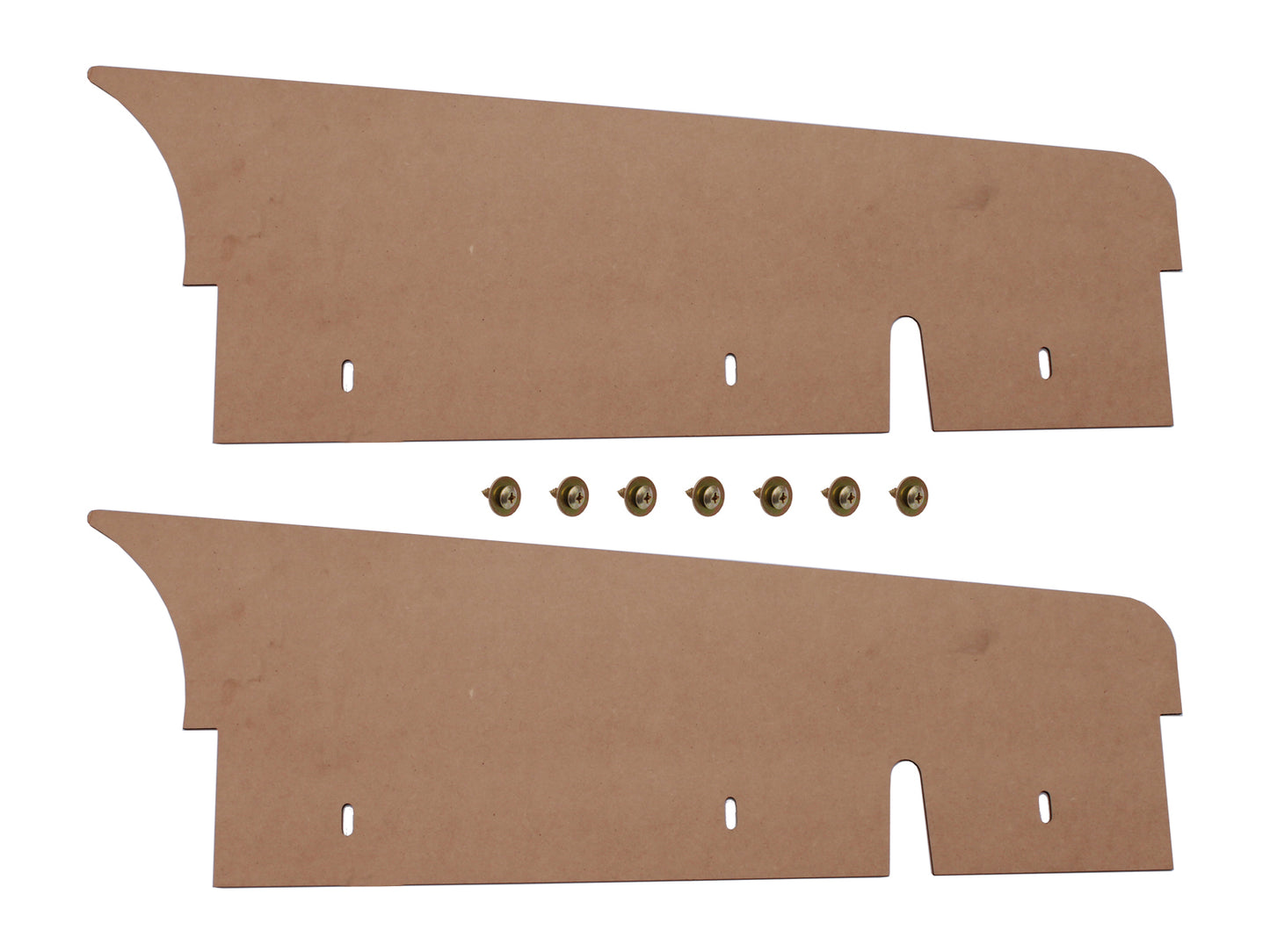Ford Quarter Panel To Boot MDF Board + Screw Kit XR XT wood trim - BM2001