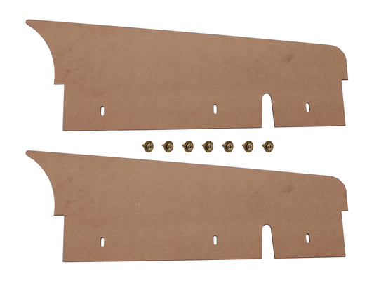 Ford Quarter Panel To Boot MDF Board + Screw Kit XR XT wood trim - BM2001
