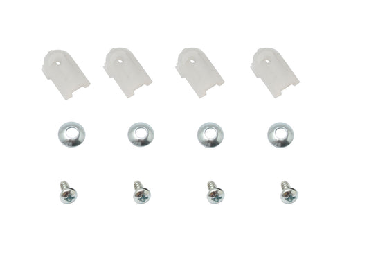Holden End Moulding Trim Clips +Screw HR HK HT HG HQ HJ HX HZ LC LJ LH LX chrome - BMC0006