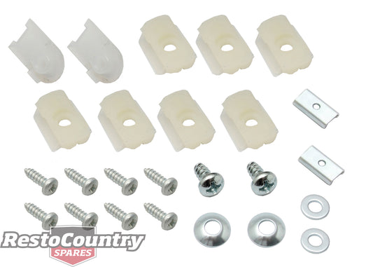 Holden Clips Door Belt Moulding Kit FRONT Sedan Monaro HK HT HG HQ HJ HX. 1door - BMC1003