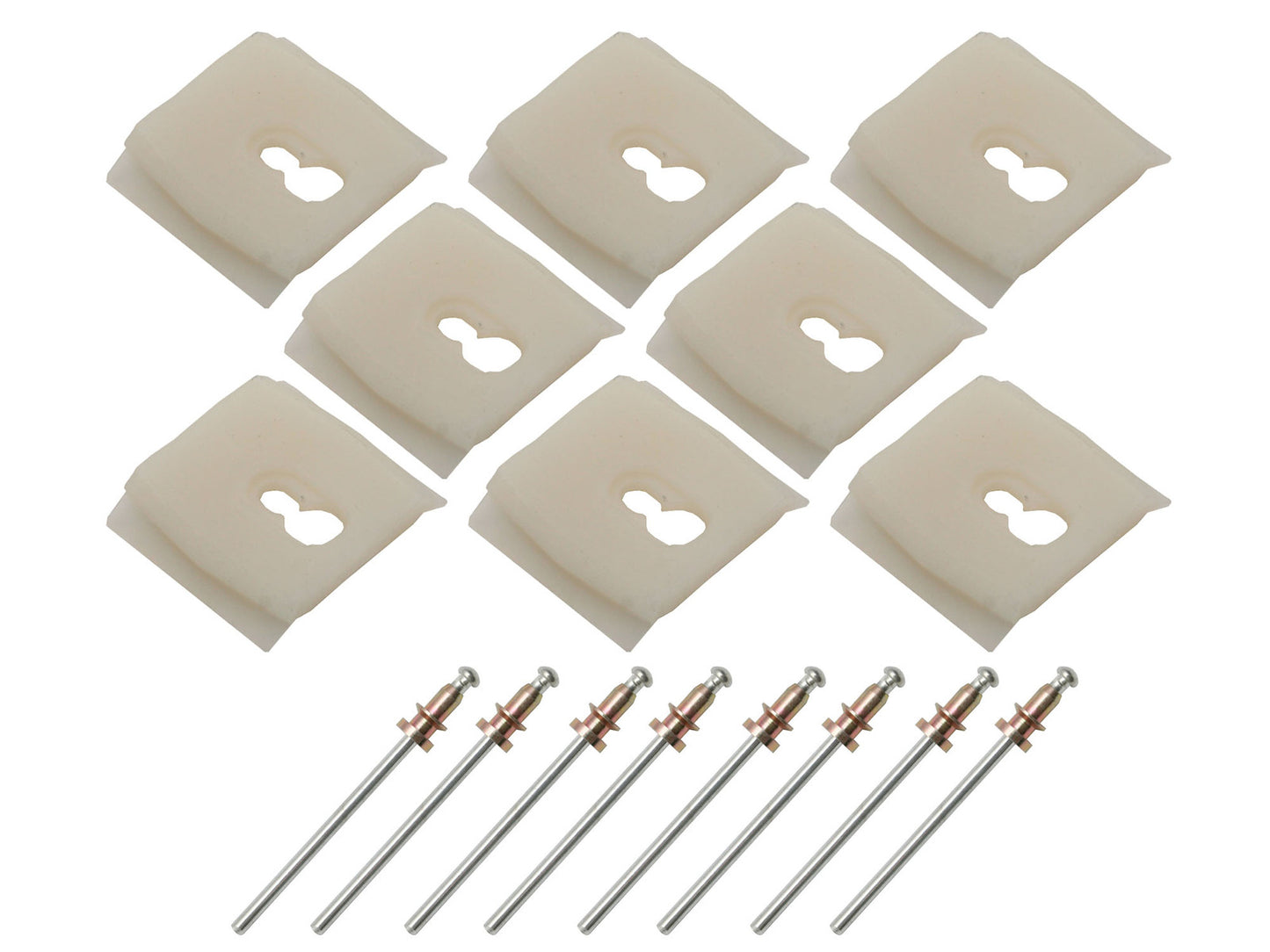 Holden Clips BOOT Moulding Kit HQ Monaro. HZ Statesman Premier. rivet chrome - BMC1009