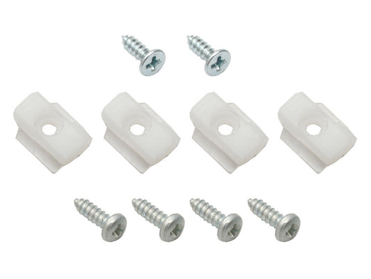 Holden Moulding Clip + Screw Set HK HT HG Wagon Rear 1/4 Upper qtr - BMC1021