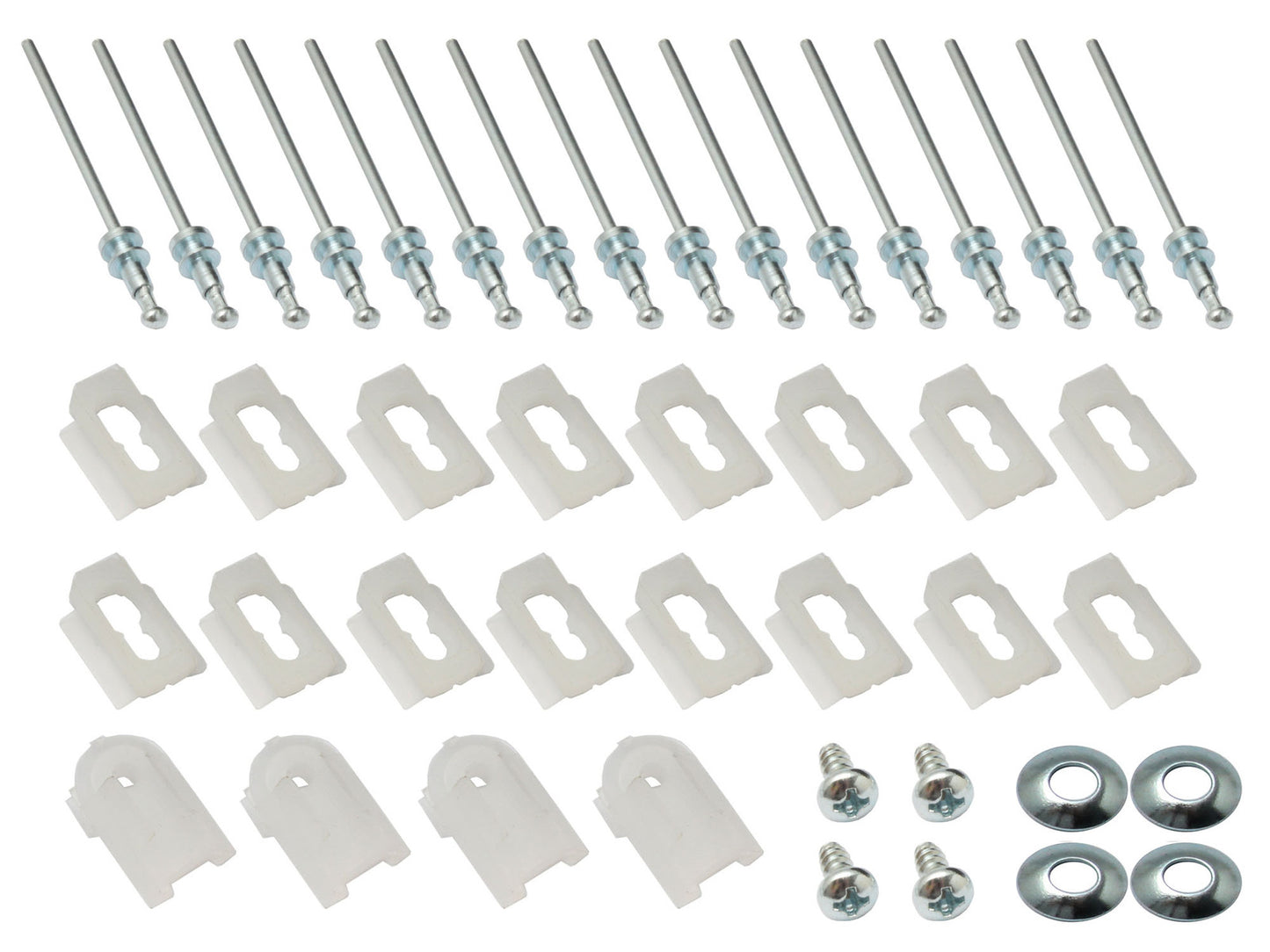 Holden Boot Lid Moulding Trim Clips Kit HG GTS Monaro chrome mould - BMC1023A