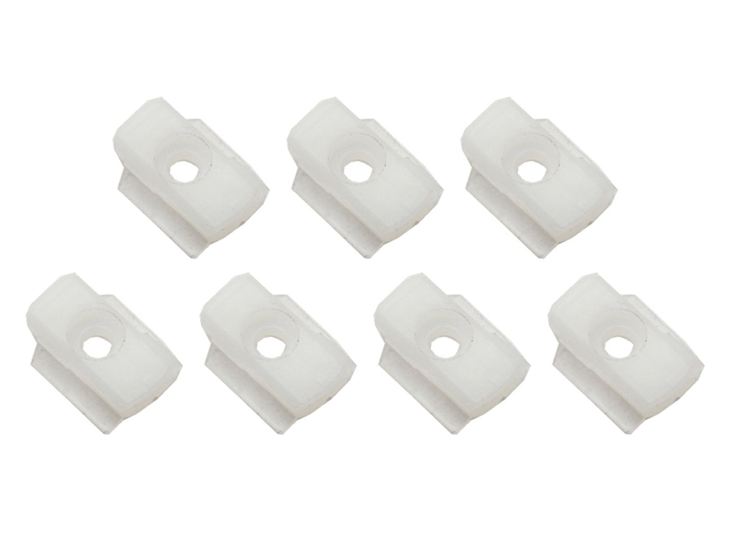 Holden Tailgate Belt Clips Set x7 HK HT HG Wagon trim chrome moulding - BMC1033