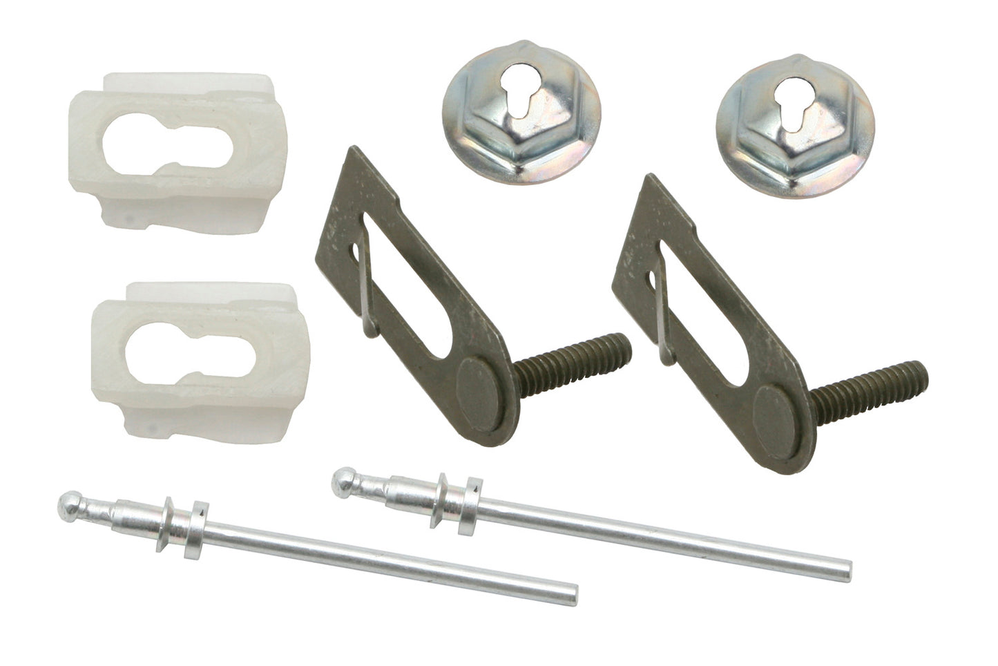 Holden Clips Lower Front Guard Moulding Set HK chrome trim fender mould 8pcs - BMC1036