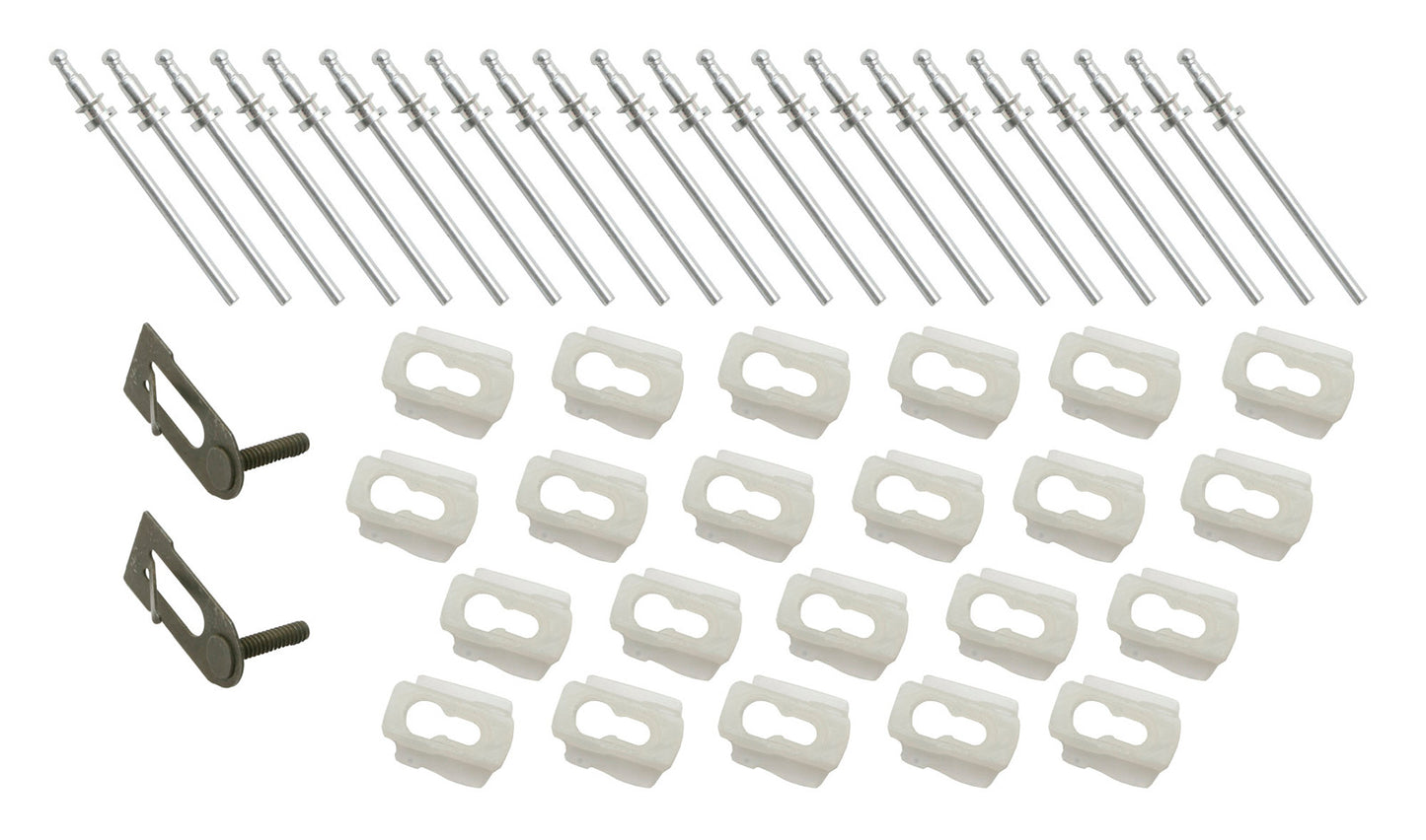 Holden SILL Moulding Clips Kit HQ. ex LS Deville Premier 46pcs mould - BMC1040