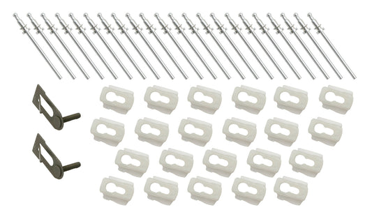 Holden SILL Moulding Clips Kit HQ. ex LS Deville Premier 46pcs mould - BMC1040