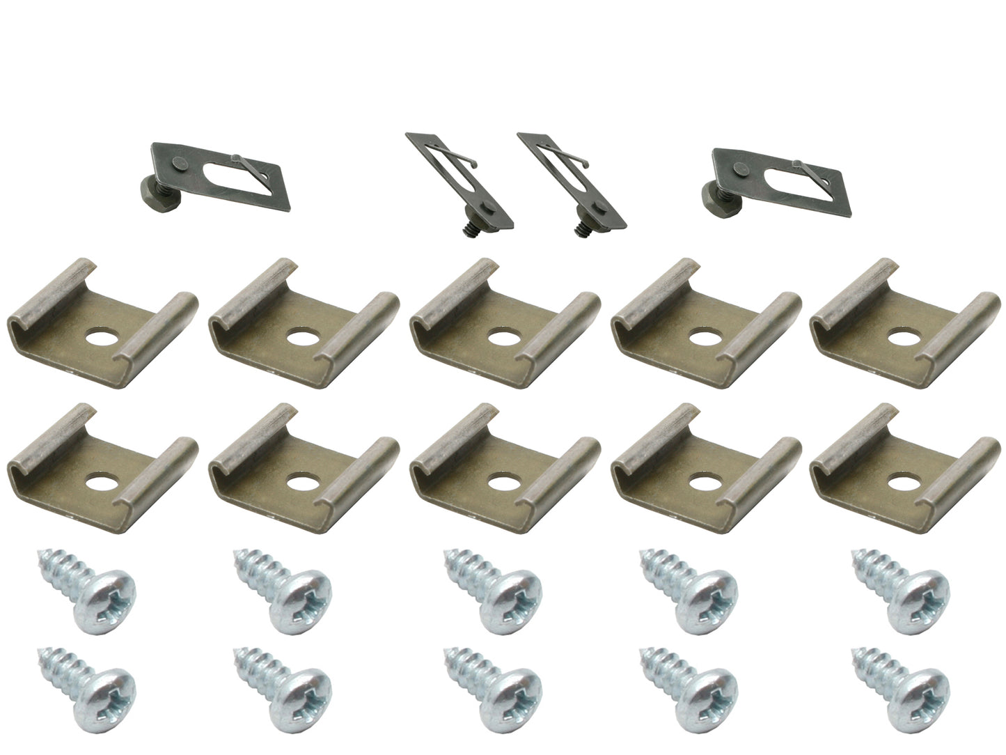 Holden Front Fender Mouldings Clip Set  HR - Both Sides guard panel - BMC1045