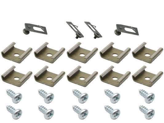 Holden Front Fender Mouldings Clip Set  HR - Both Sides guard panel - BMC1045