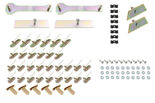 Holden Moulding Clips + Screws Kit FC nut bolt plate chrome hood - BMC1100