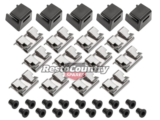 Holden Commodore Body Moulding Clip Set 33 Pcs VL Calais mould trim - BMC1301