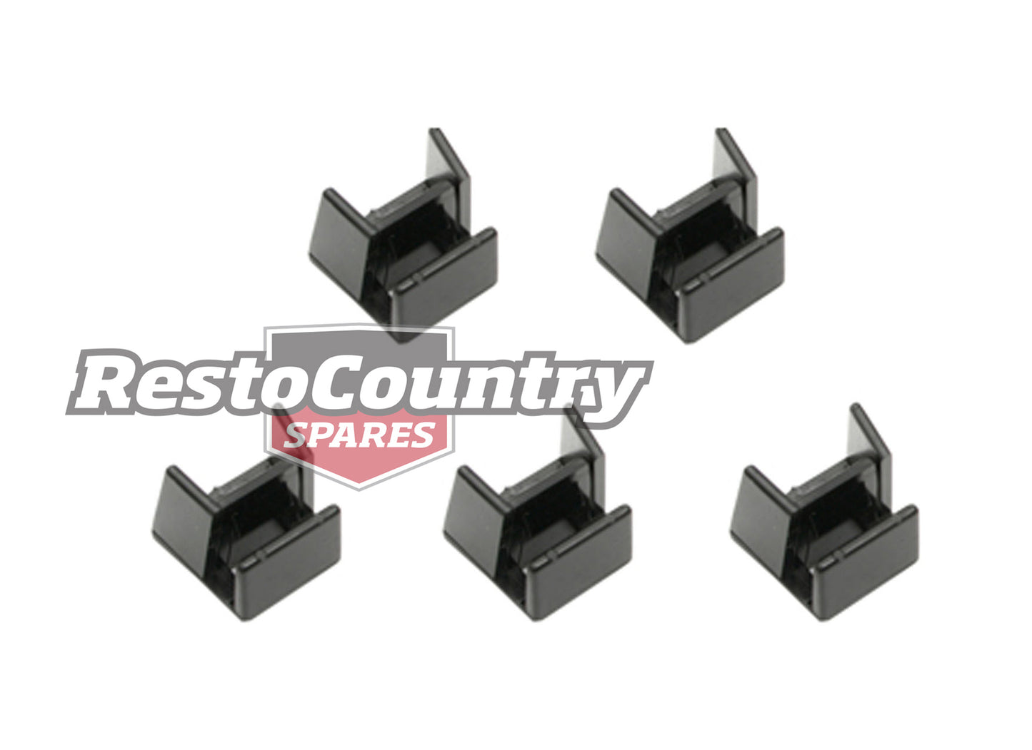 Holden Commodore Boot Moulding Clip Set x5 VK VL Calais Sedan strip trim mould - BMC1302