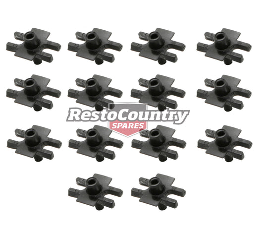 Holden Bonnet + Boot Moulding Clip Set (14pcs) VH Commodore clips - BMC1303