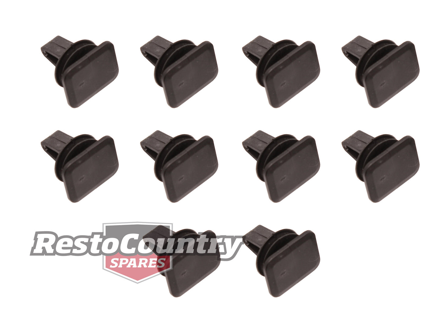 Holden VL Rear Bumper Bar Moulding Clip Kit x10  Excluding  Calais - BMC1308