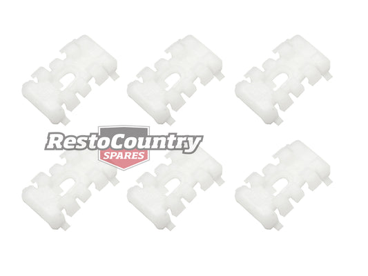 Holden Commodore Rear Drip Mould to Body Clips Kit x6 VN rail moulding - BMC1309