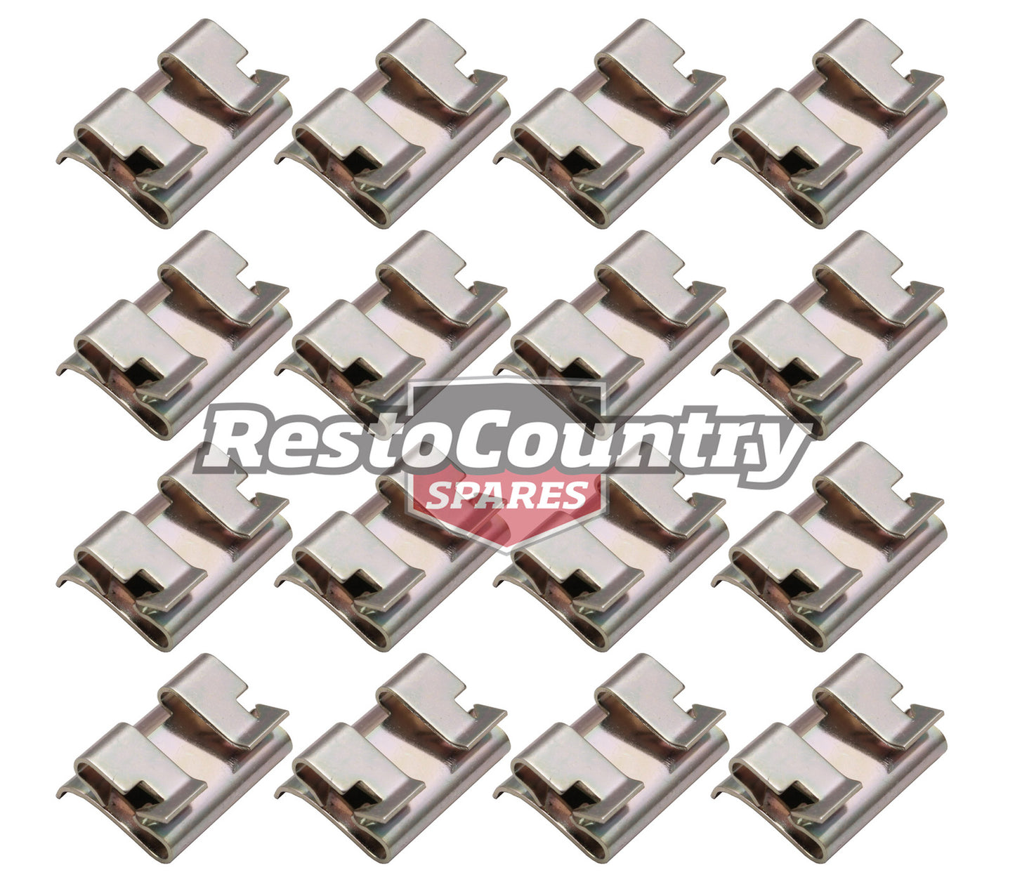 Holden Commodore Door Weather Belt Moulding Clip Set x16 VK VL trim - BMC1312