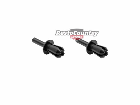 Holden Commodore Plastic Rivet x2. Moulding to Fender VL Calais trim clip - BMC1315