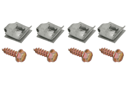 Ford Radiator Shroud Screws + Speed nuts XR XT XW XY Fitting Kit cover - BMC2027